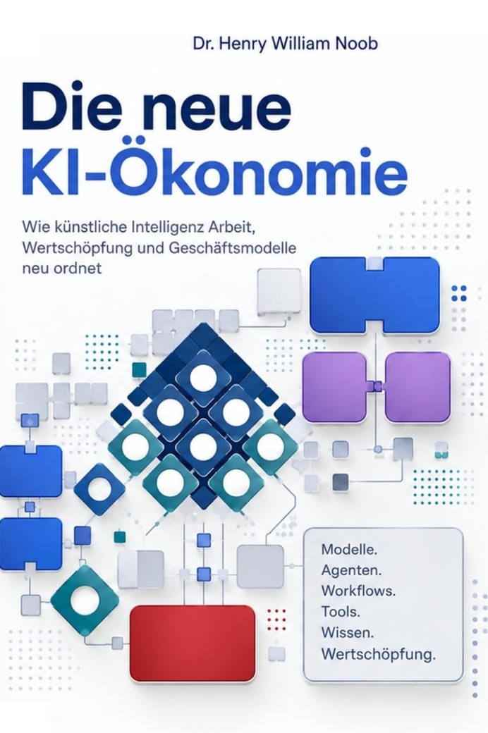 Vorderseite des Buches Die neue KI-Ökonomie